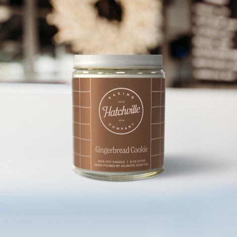 Gingerbread Cookie Candle